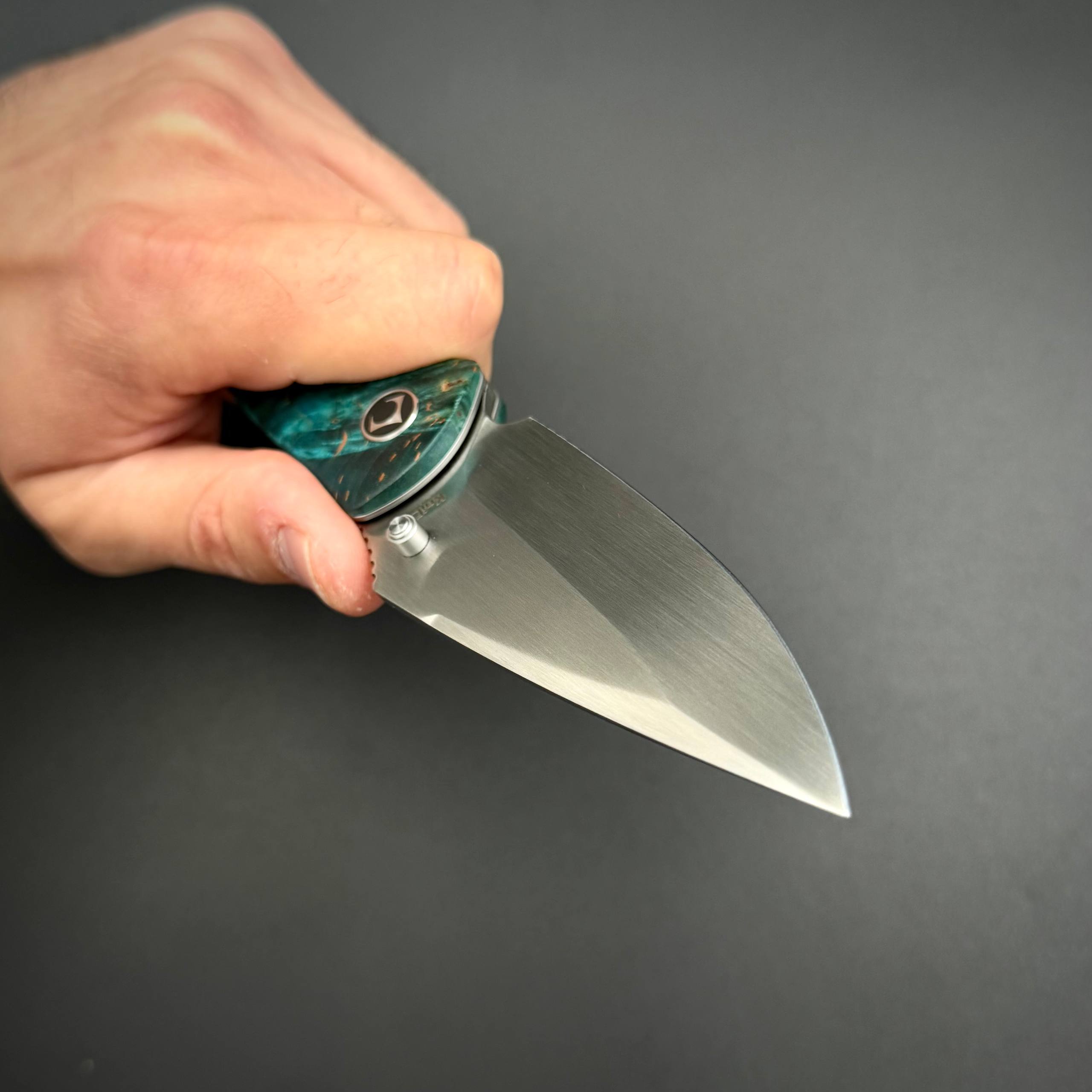 Складной нож Kniclad Ripple Turquoise