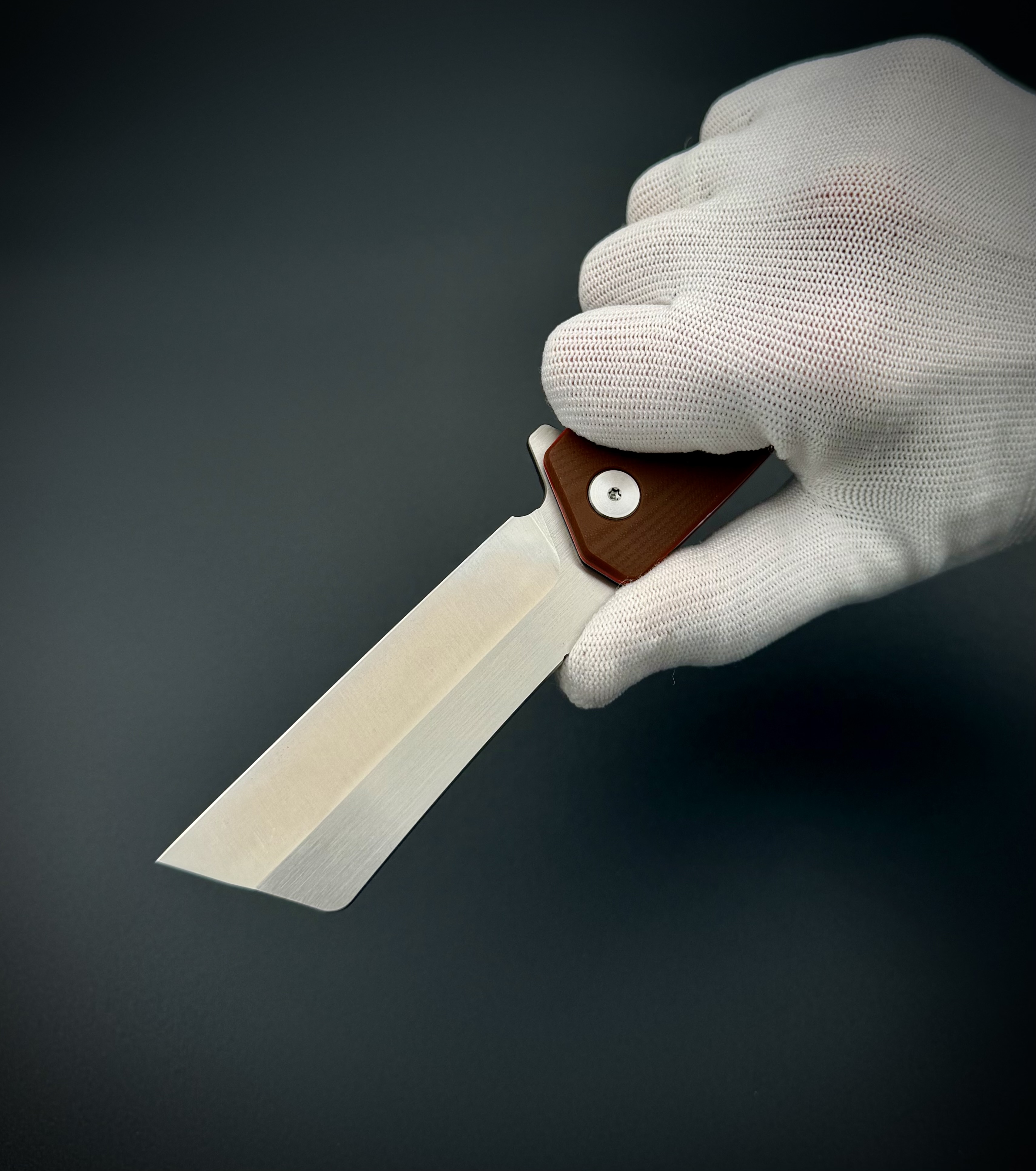 Складной нож BF093 Boone Forge Brown