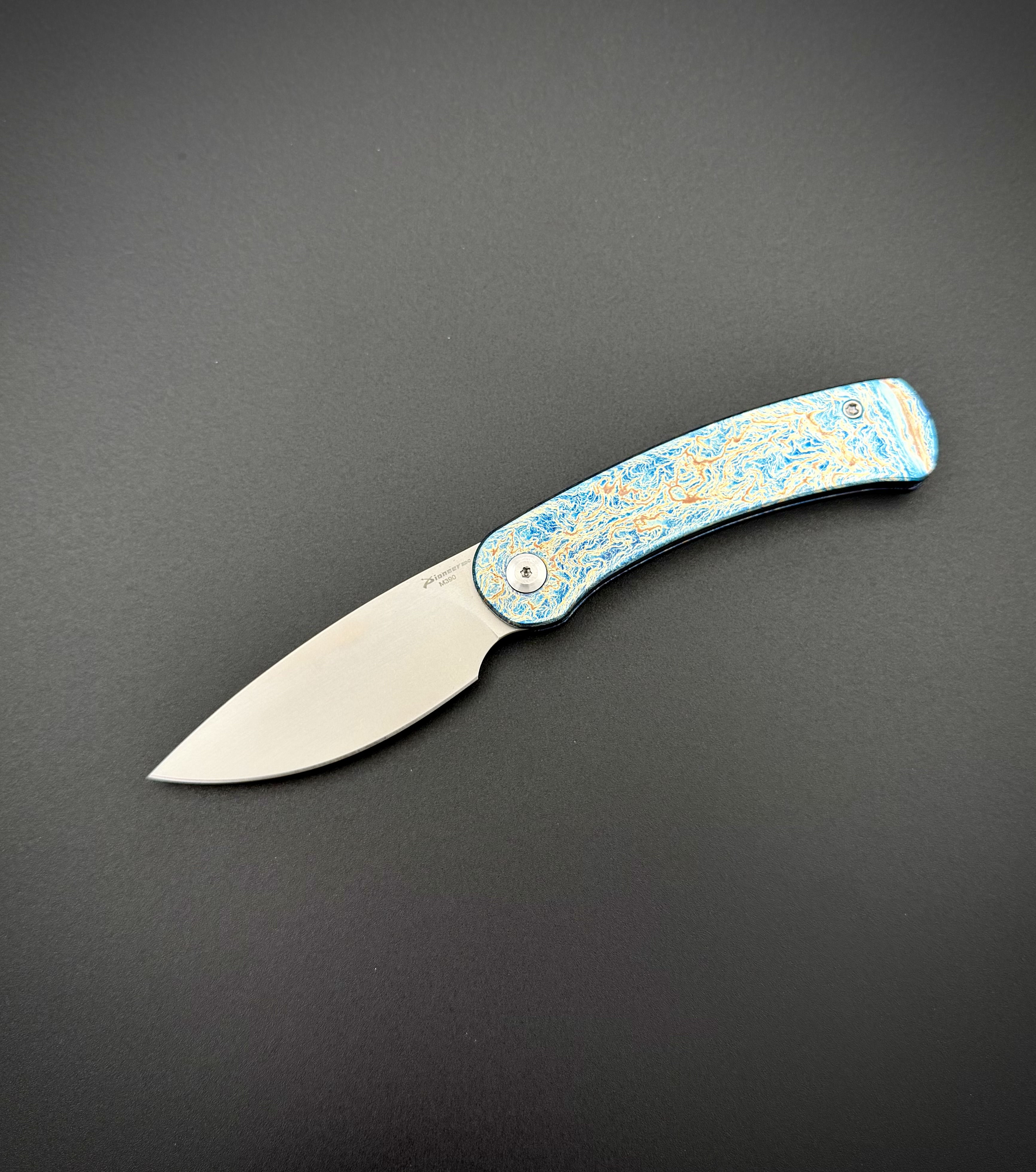 Складной нож Furi Electric Blue Pioneer EDC