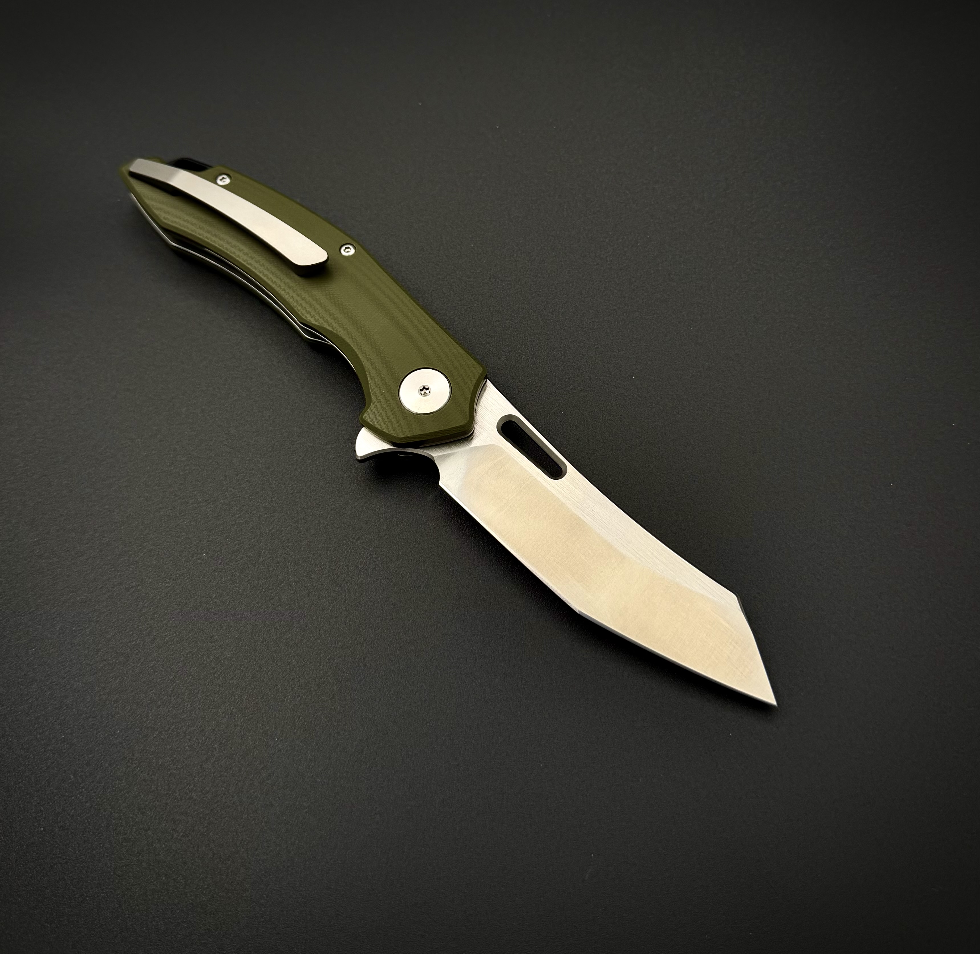 Складной нож BF904 Boone Forge Olive