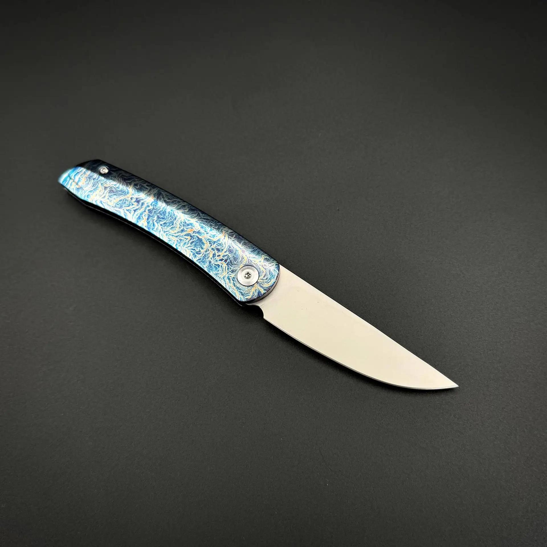 Складной нож Estet Electric Blue Pioneer EDC