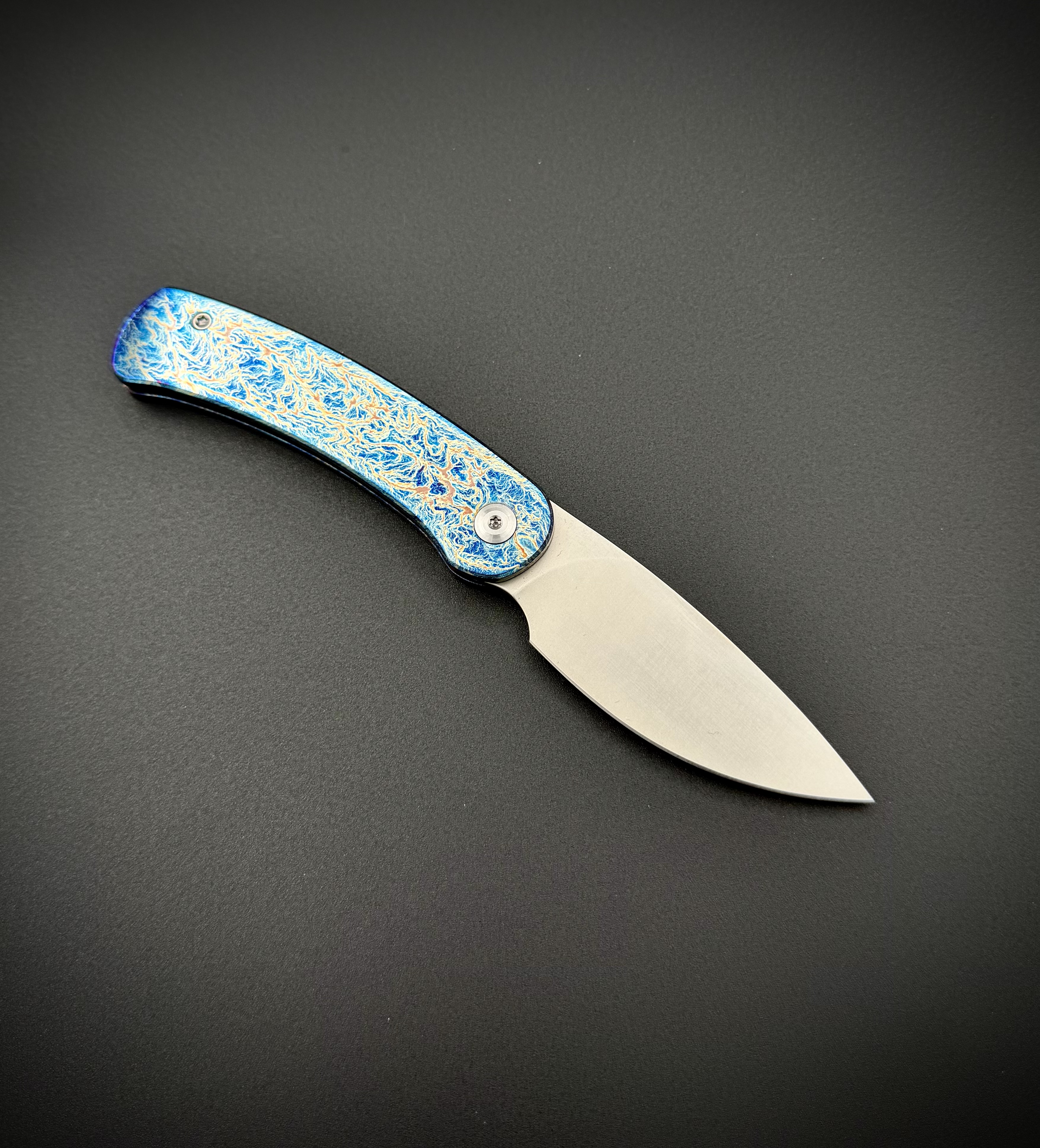 Складной нож Furi Electric Blue Pioneer EDC