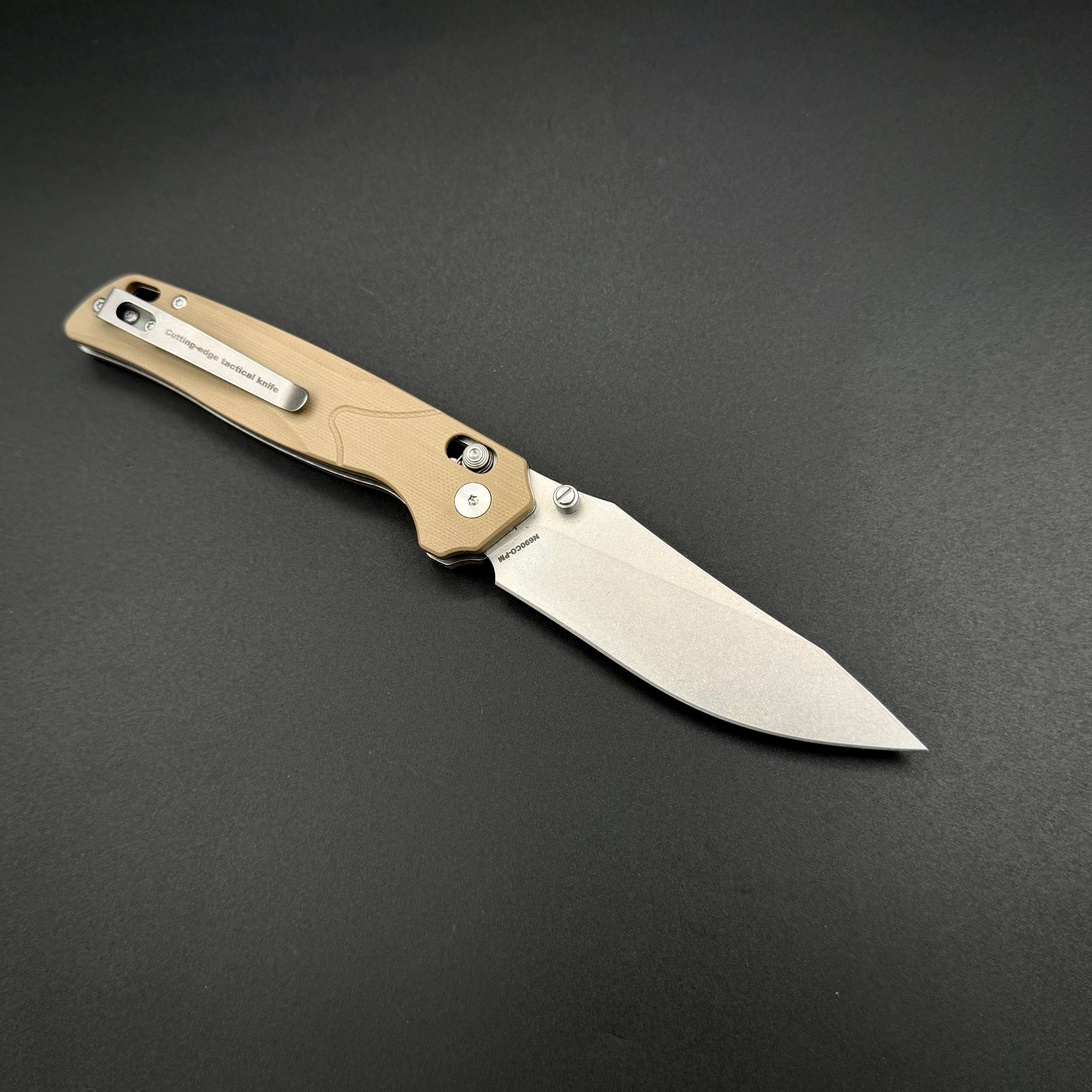 Складной нож Avionyx-C n690co G10 Sand Alpha Miu