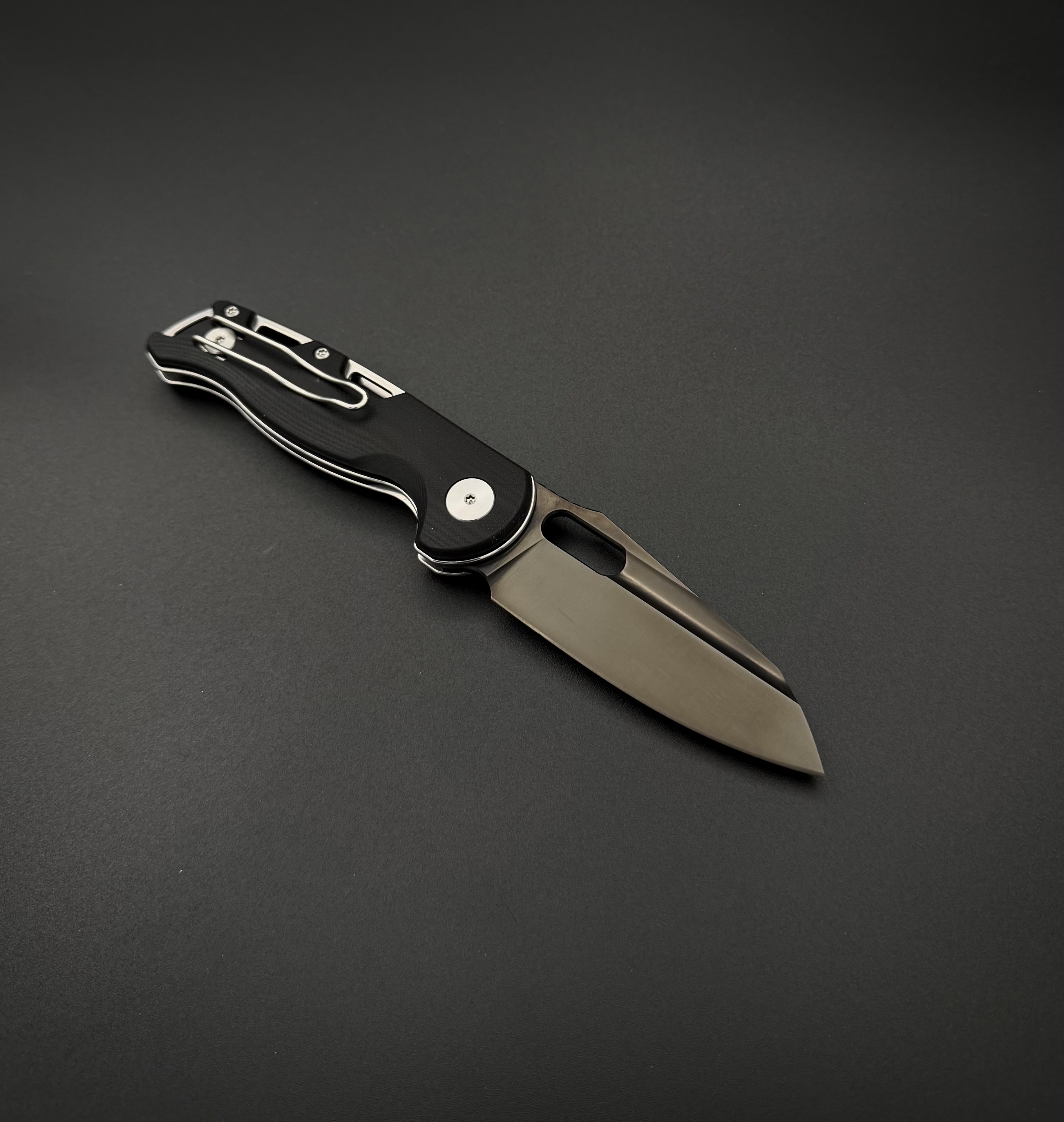 Складной нож BF009 Boone Forge Black