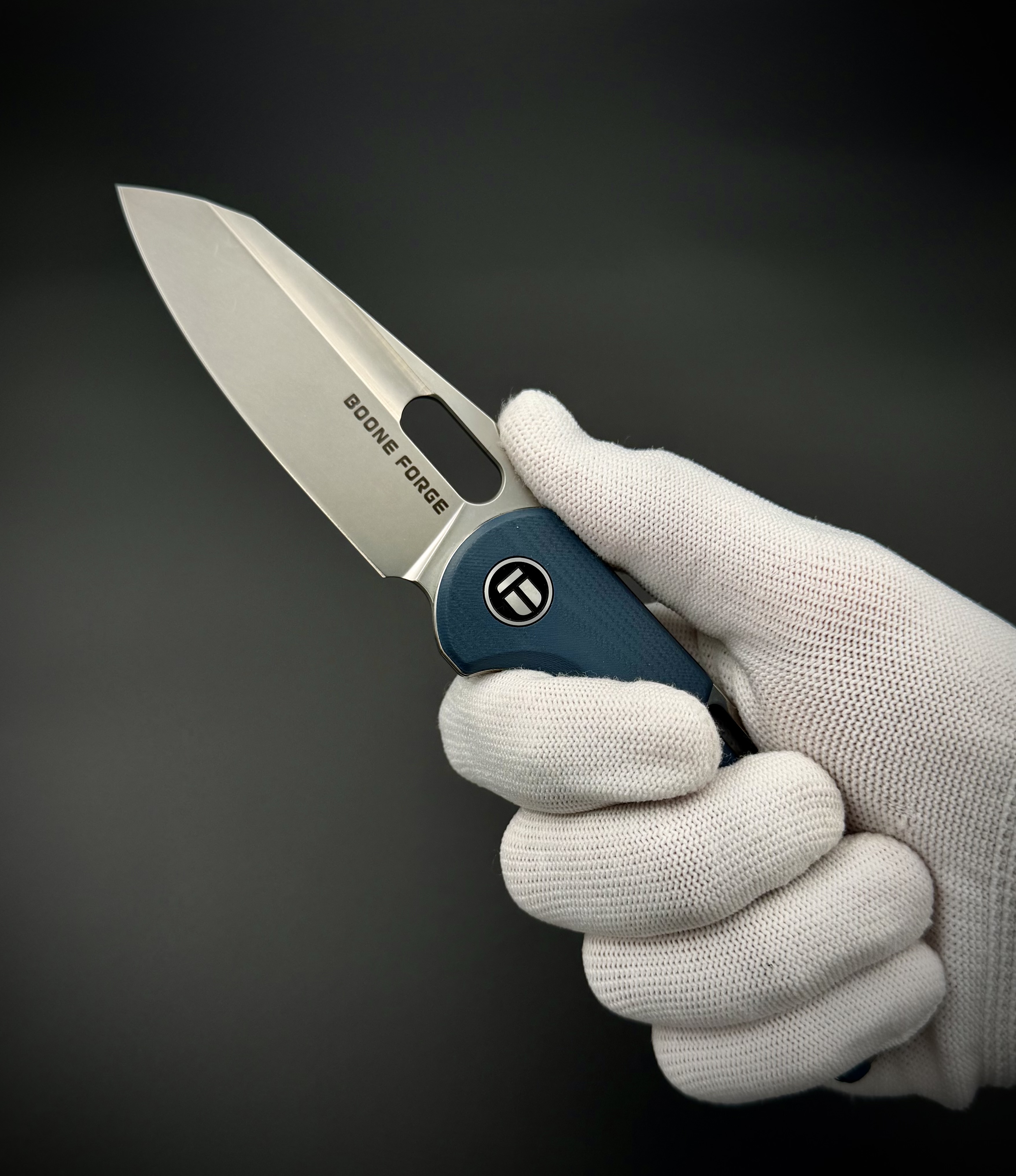 Складной нож BF009 Blue Boone Forge