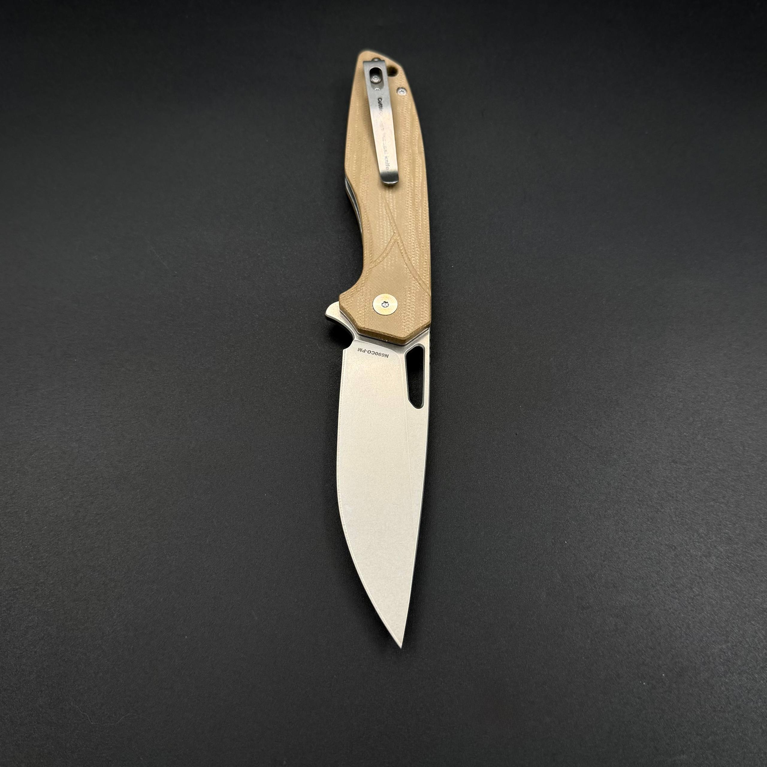 Складной нож Void n690co G10 Sand Alpha Miu