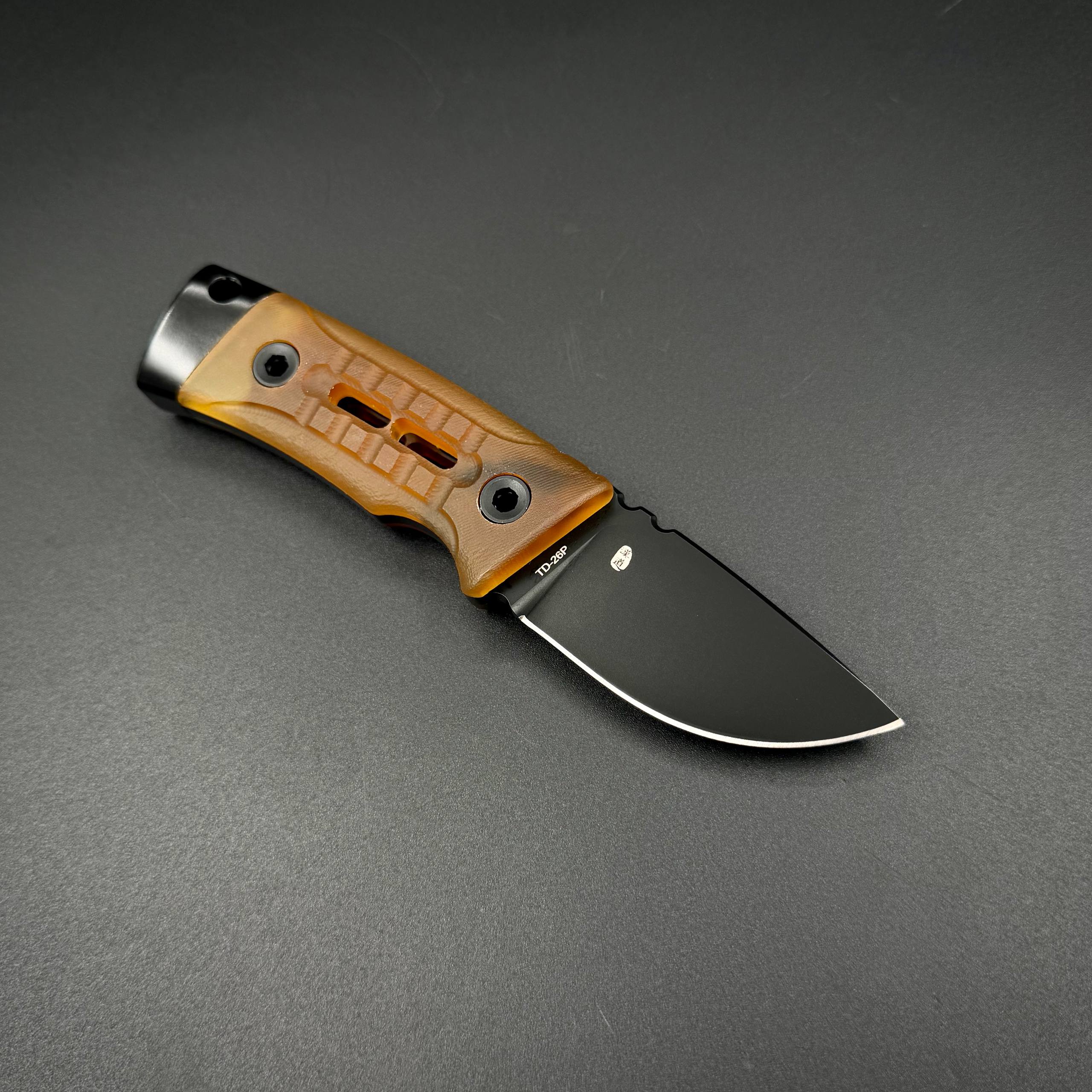 Нож EDC скиннер-горфикс Locklet Mini DC53 DLC Ultem HX OUTDOORS