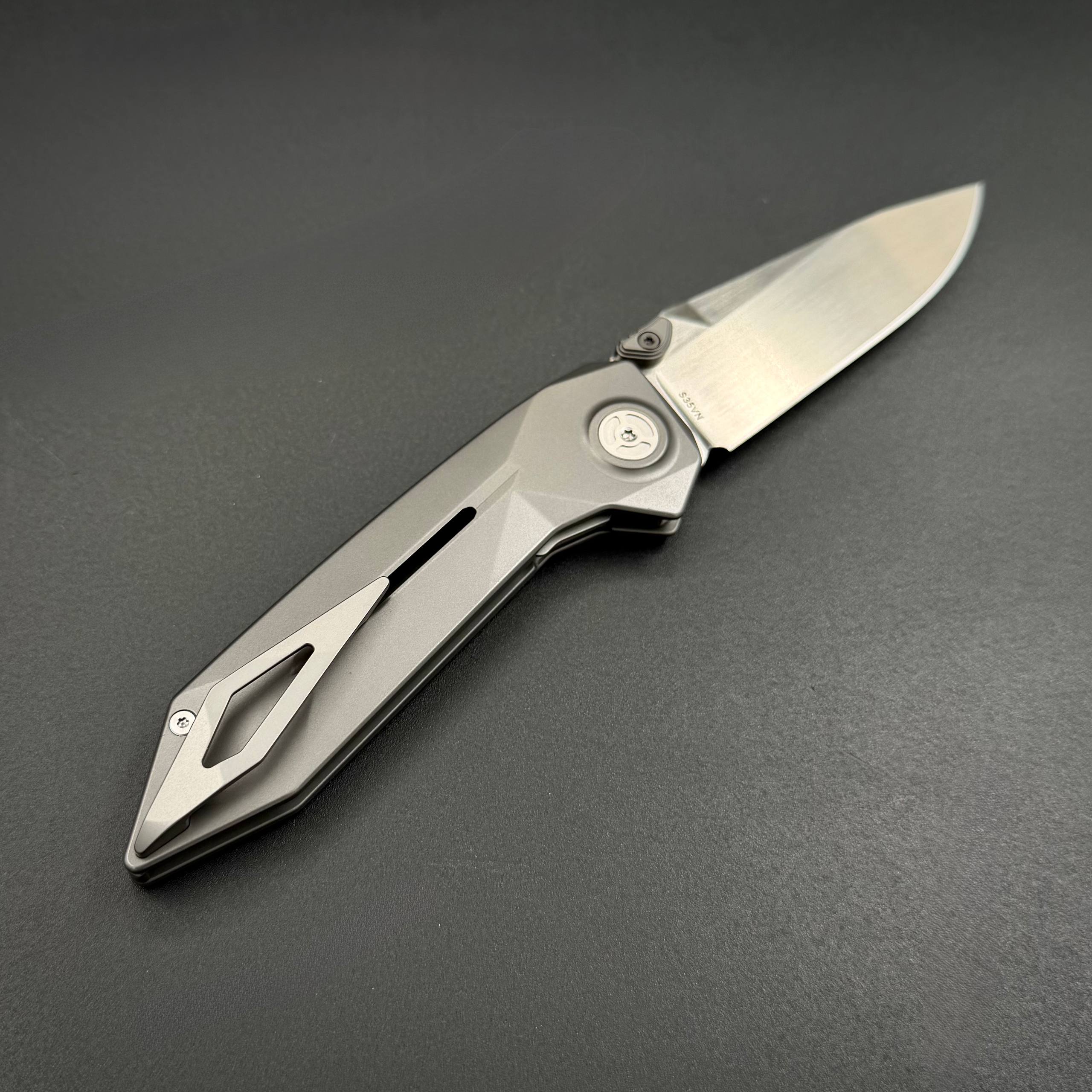Складной нож Kniclad Summit CPM S35VN Dark Gray