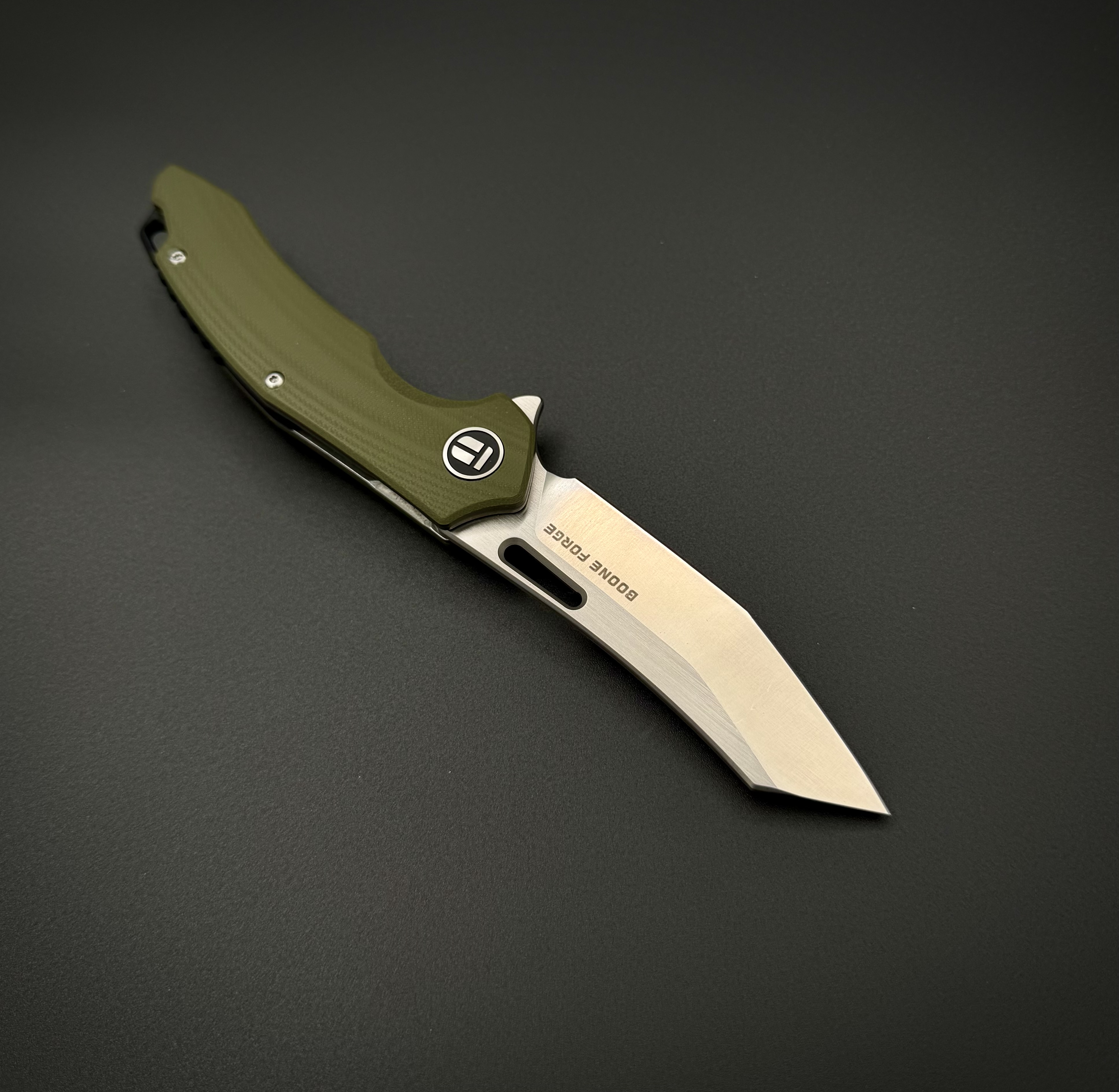 Складной нож BF904 Boone Forge Olive