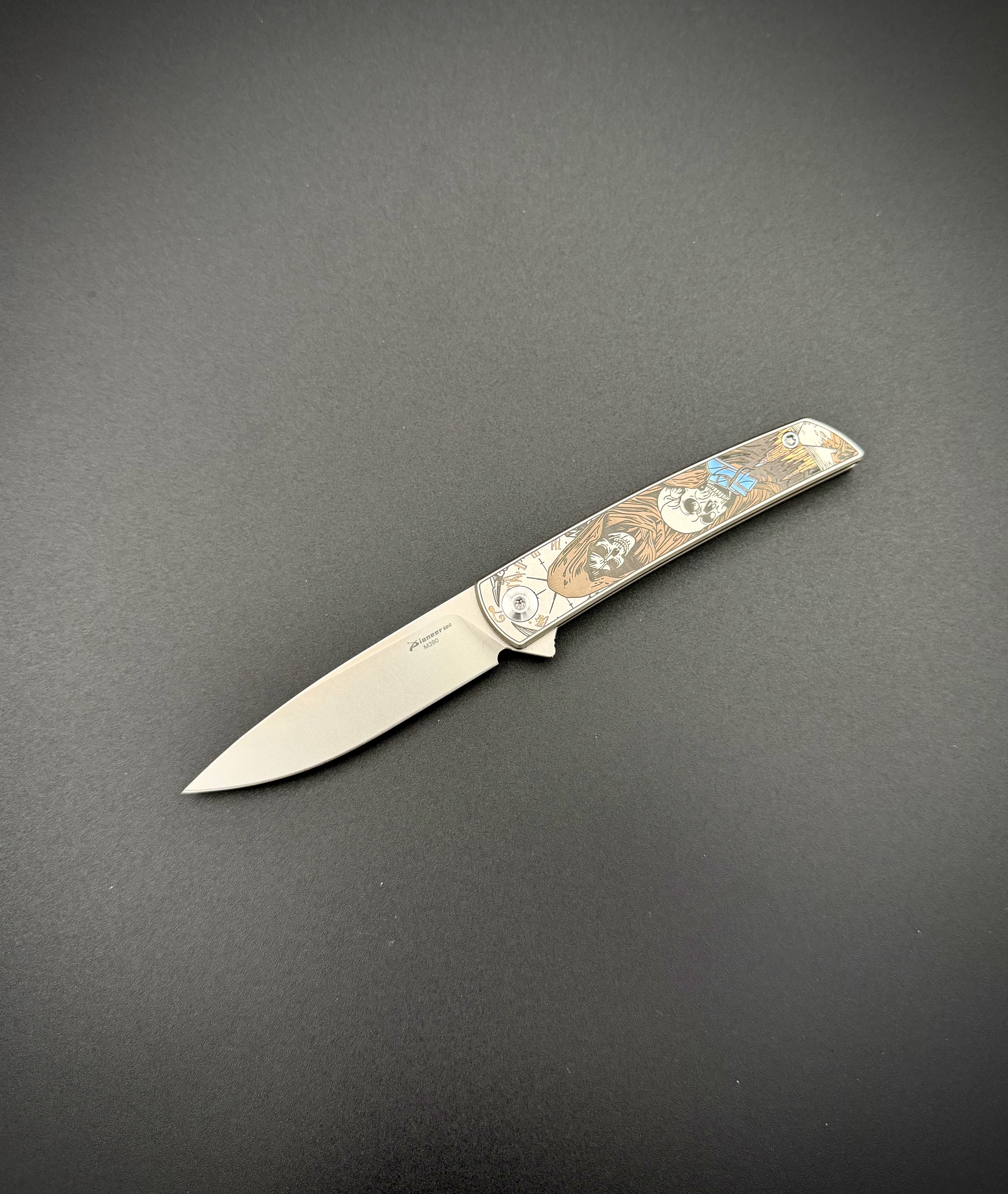 Складной нож Skull Pioneer EDC