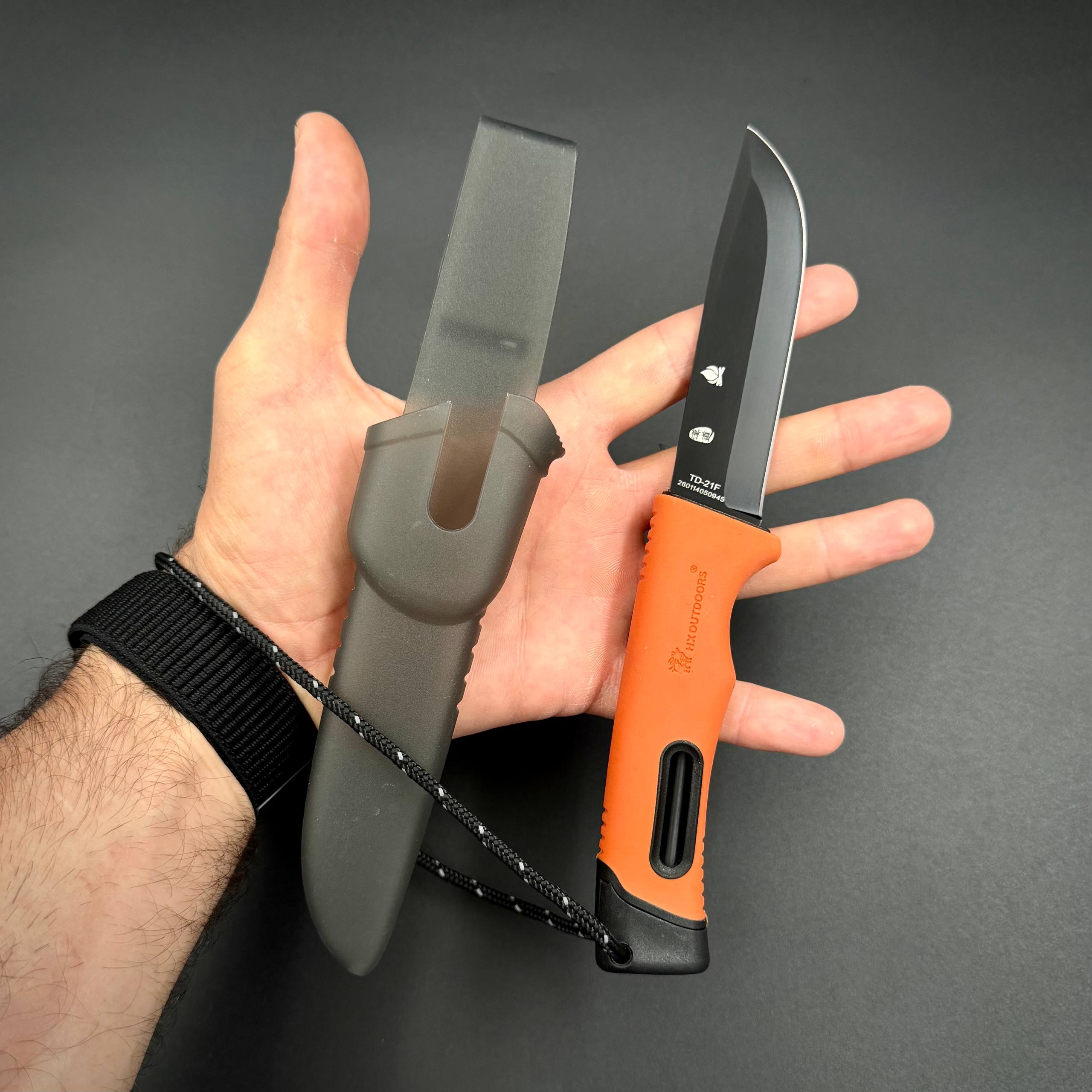 Туристический нож Bushcraft TD-21F HX OUTDOORS