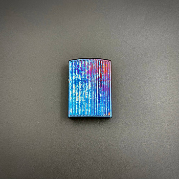 Зажигалка с титановым корпусом Electric Blue Pioneer EDC