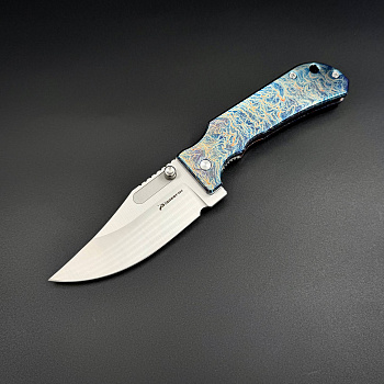 Складной нож Bowie Electric Blue Pioneer EDC