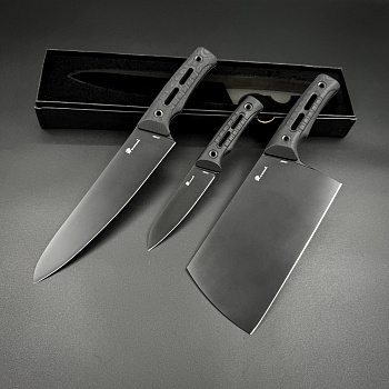 Набор поварских ножей ROCK KITCHEN KNIVES DC53 HX OUTDOORS