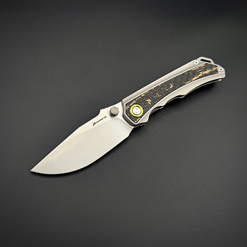 Складной нож Caliban Bohler M390 Titanium Carbon Fiber Pioneer EDC