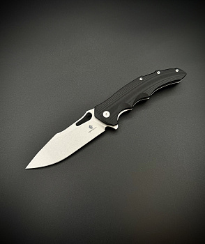 Складной нож Strixor Black Liner Lock n690 Alpha Miu