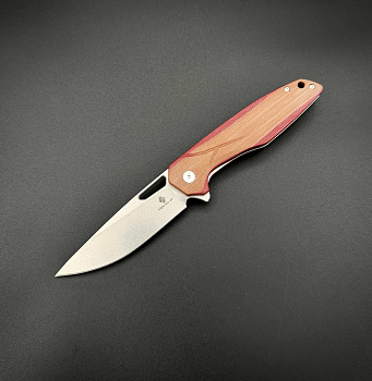 Складной нож Void n690co G10 Brown Red Alpha Miu