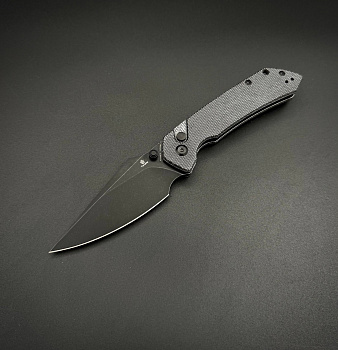 Складной нож Tenable Fenrir Blackwash 14C28N Black Micarta