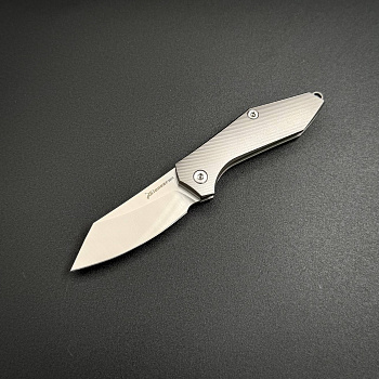 Складной нож-брелок Flea-2 Sandvik 14C28N Titanium Pioneer EDC